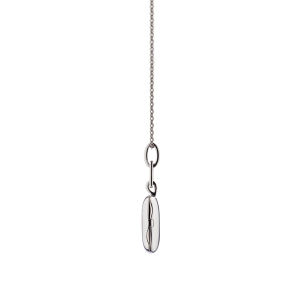 M&eacute;daillon Slim Lockets Viv en argent