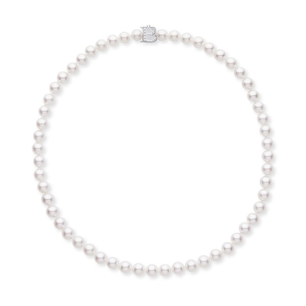 Collier Akoya AAA de 7-7,5 mm