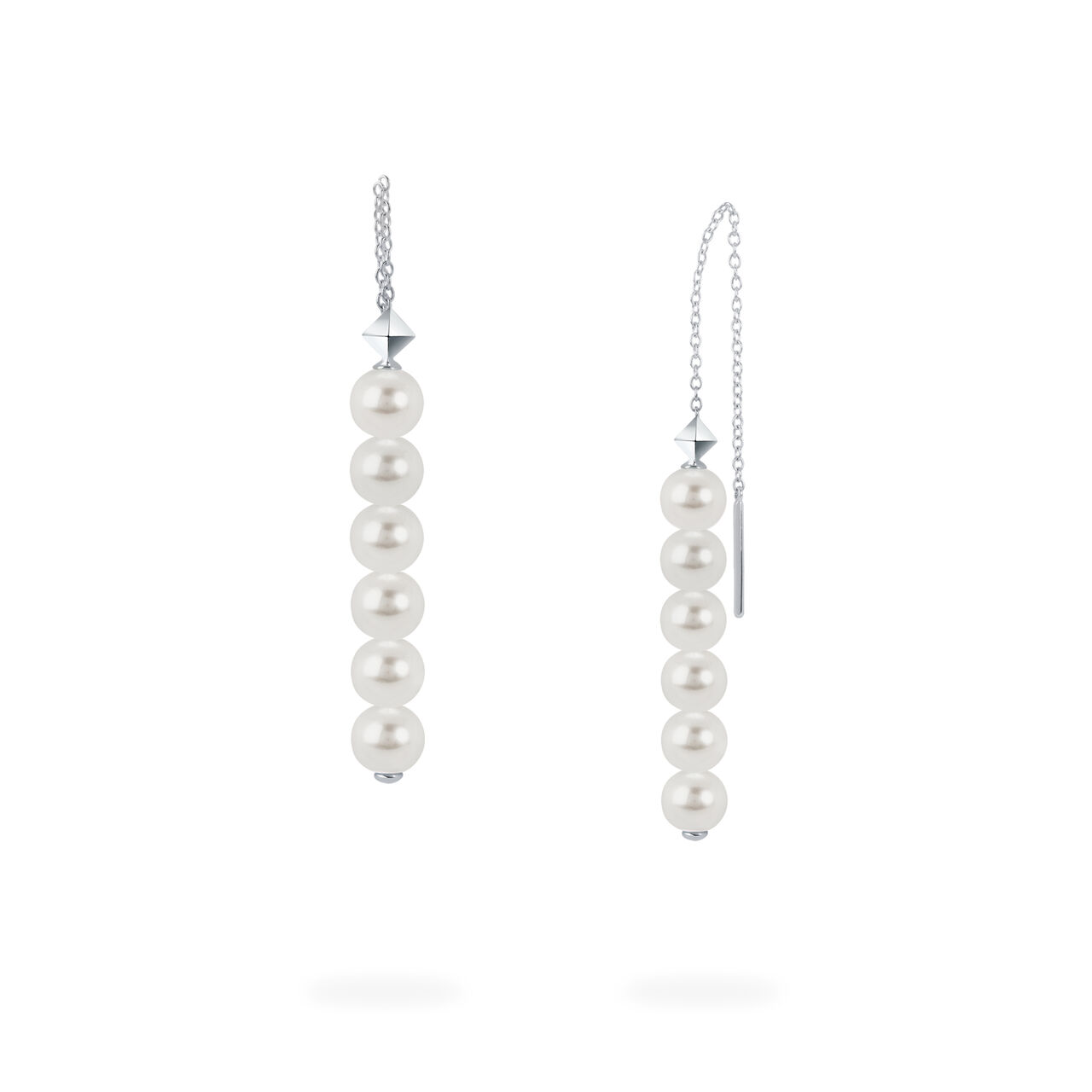 Birks Rock & Pearl Boucles d’oreilles argent et perles image number 0