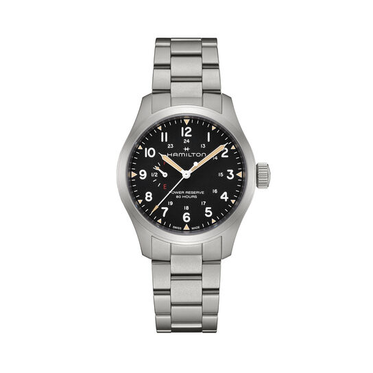 Hamilton Khaki Field Power Reserve 40 mm Stainless Steel H69509130 image number 0