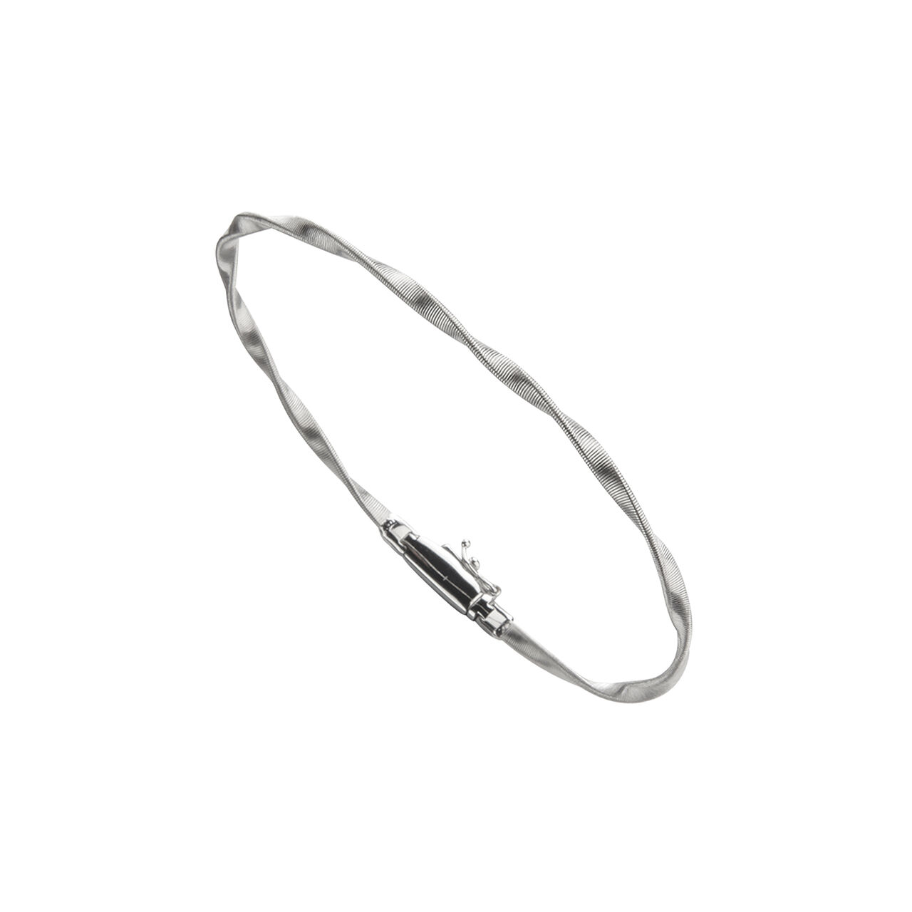 maison birks marco bicego marrakech white gold stackable bangle bg337 w image number 0