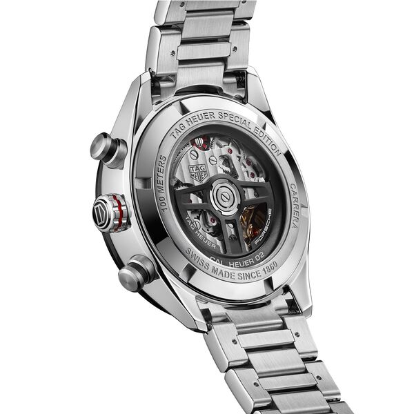 Carrera Porsche Heuer 02 automatique chronographe acier 44mm