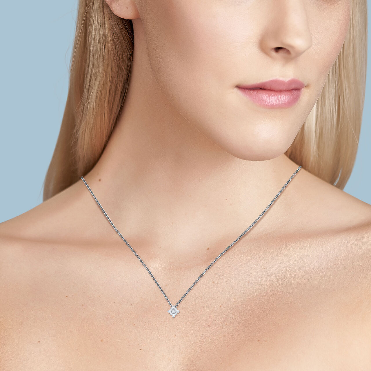 Diamond Necklace image number 1