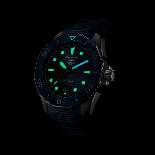 tag heuer aquaracer automatic steel 43 mm wbp201b.ft6198 dark mode image number 6