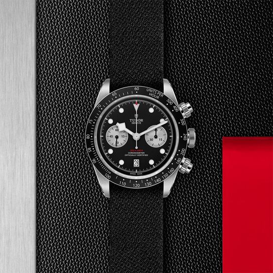  Black Dial with Silver Counters image number 2