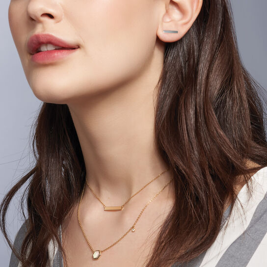 Boucles d’oreilles pendeloques en argent image number 1