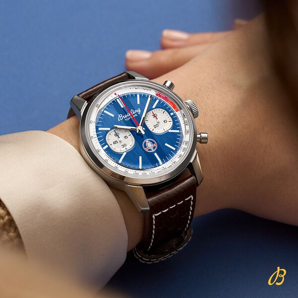 Top Time Shelby Cobra B01 Automatic Chronograph 41 mm Stainless Steel