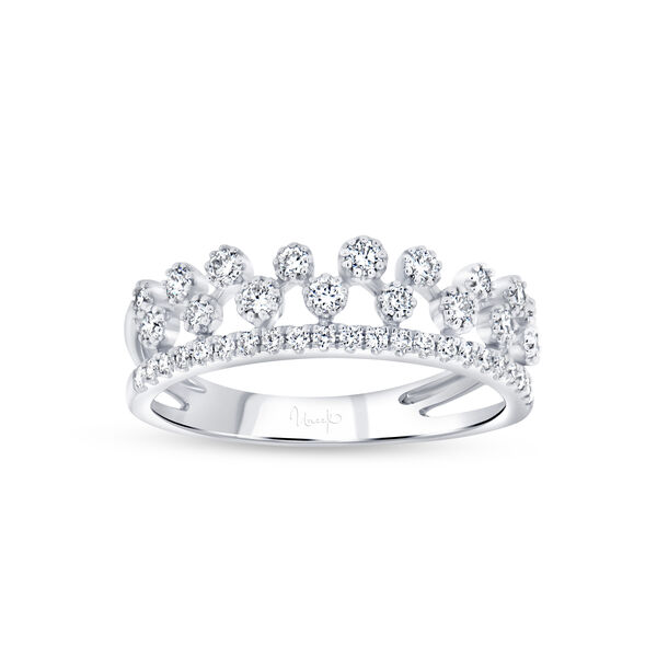 White Gold Ring with Diamonds