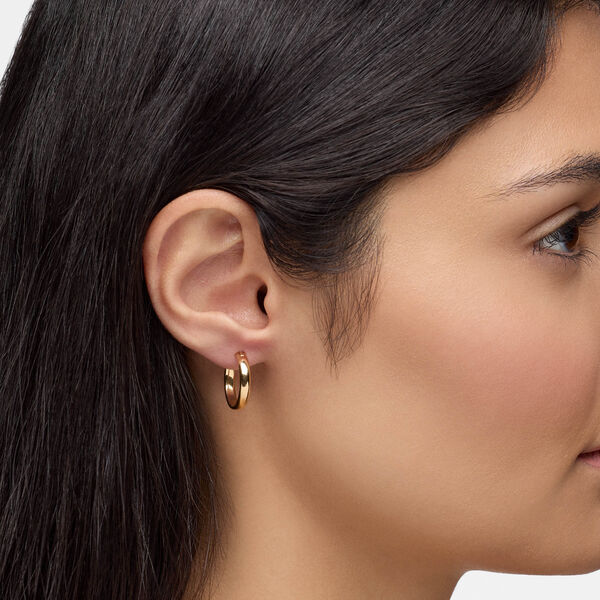 Yellow Gold Huggie Earrings