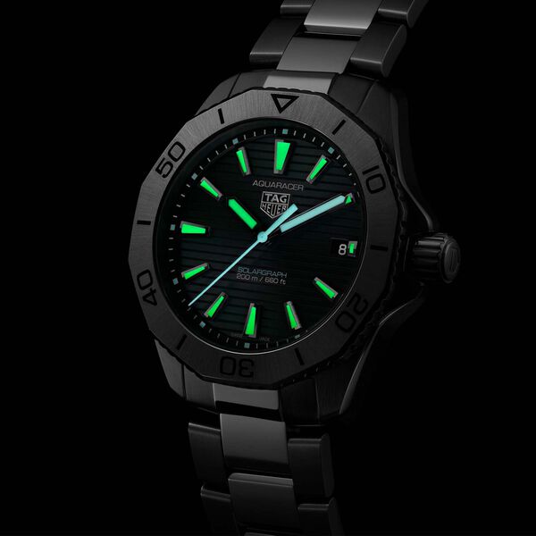 Aquaracer Professional 200 Solargraph 40 mm Stainless Steel