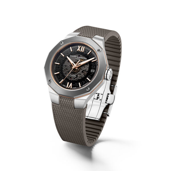 Riviera 39 mm automatique en acier inoxydable