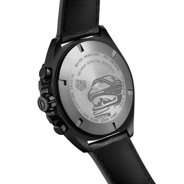 Formula 1 X Senna Quartz Chronograph 44 mm DLC Stainless Steel