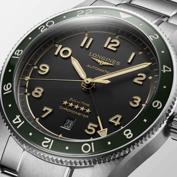 Spirit Zulu 42 mm GMT automatique en acier inoxydable