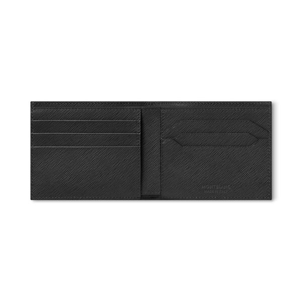 Sartorial Black 6 Card Wallet