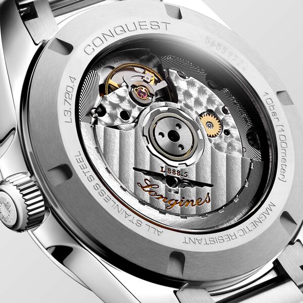 Conquest Automatic 38 mm Stainless Steel
