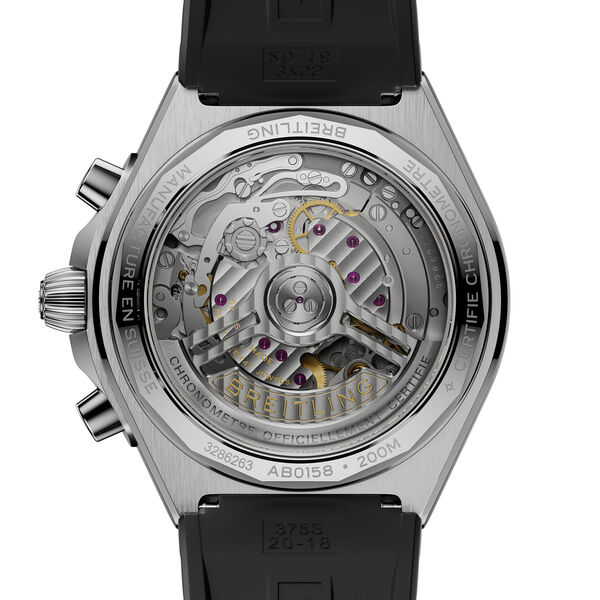 Chronomat B01 42 mm chronographe automatique en acier inoxydable