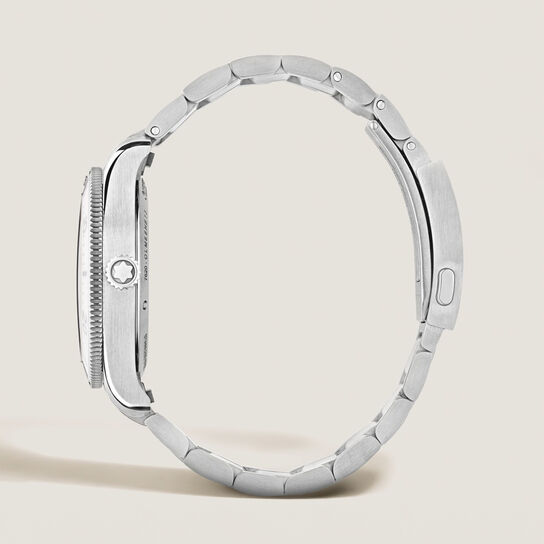 Montblanc 1858 0 Oxygen 38 mm automatique en acier inoxydable image number 3