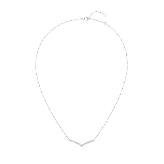 Chaumet Josephine Aigrette White Gold and Diamond Pavé Pendant image number 0