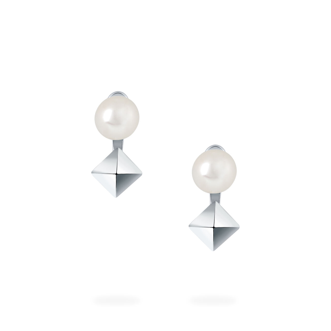 bijoux birks rock pearl freshwater pearl and stud jacket earrings image number 2