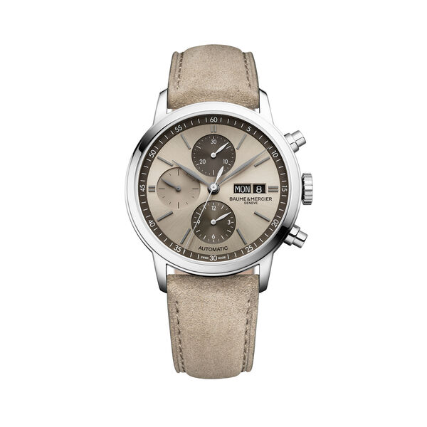 Classima 42 mm chronographe automatique en acier inoxydable