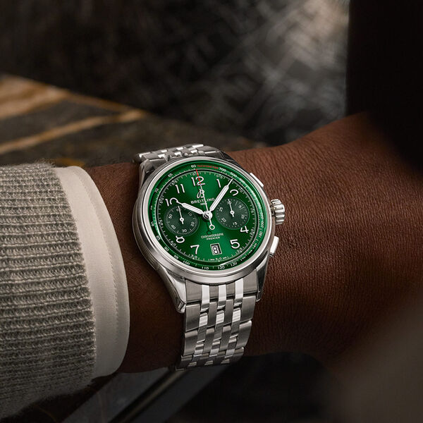 Premier B01 Chronograph 42 mm automatique en acier