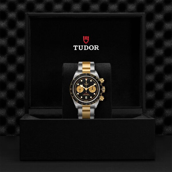 Black Bay Chrono 41 mm chronographe automatique en or jaune et acier inoxydable