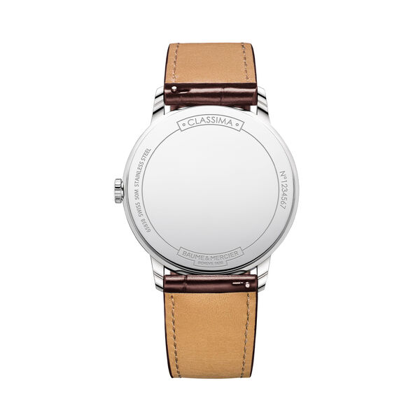Classima 42 mm quartz en acier inoxydable