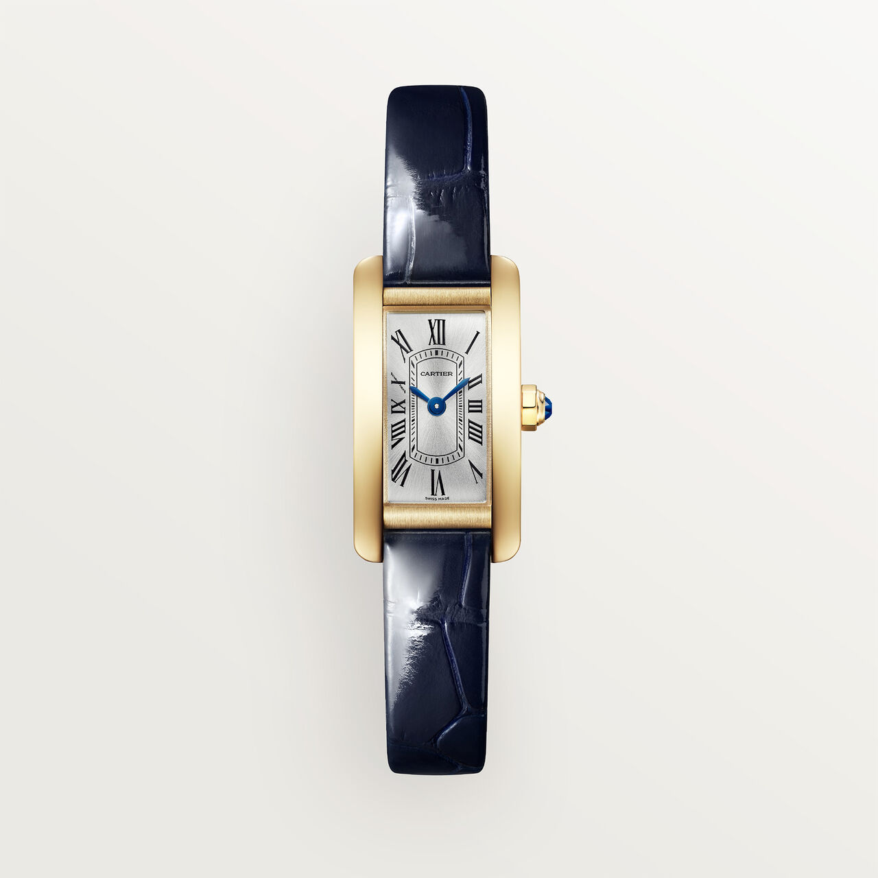 Cartier Tank Am&eacute;ricaine 28 X 15 mm quartz en or jaune, mini mod&egrave;le image number 2