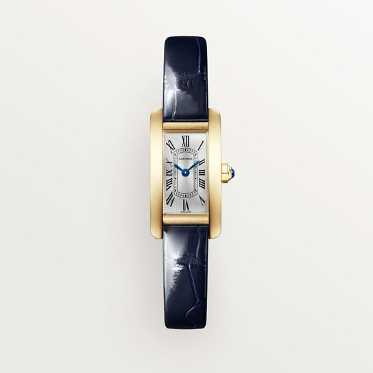 Cartier Tank Am&eacute;ricaine 28 X 15 mm quartz en or jaune, mini mod&egrave;le image number 2