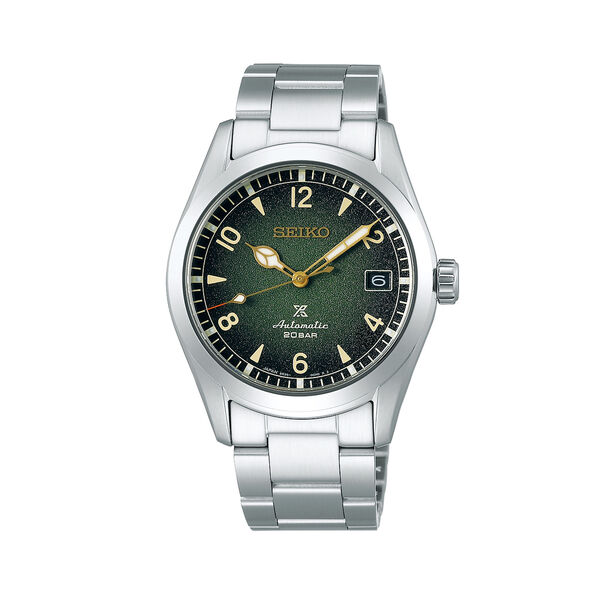 Prospex Land Alpinist 38 mm automatique en acier inoxydable