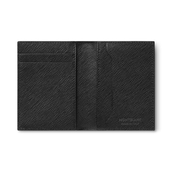 Sartorial Black 4 Card Holder