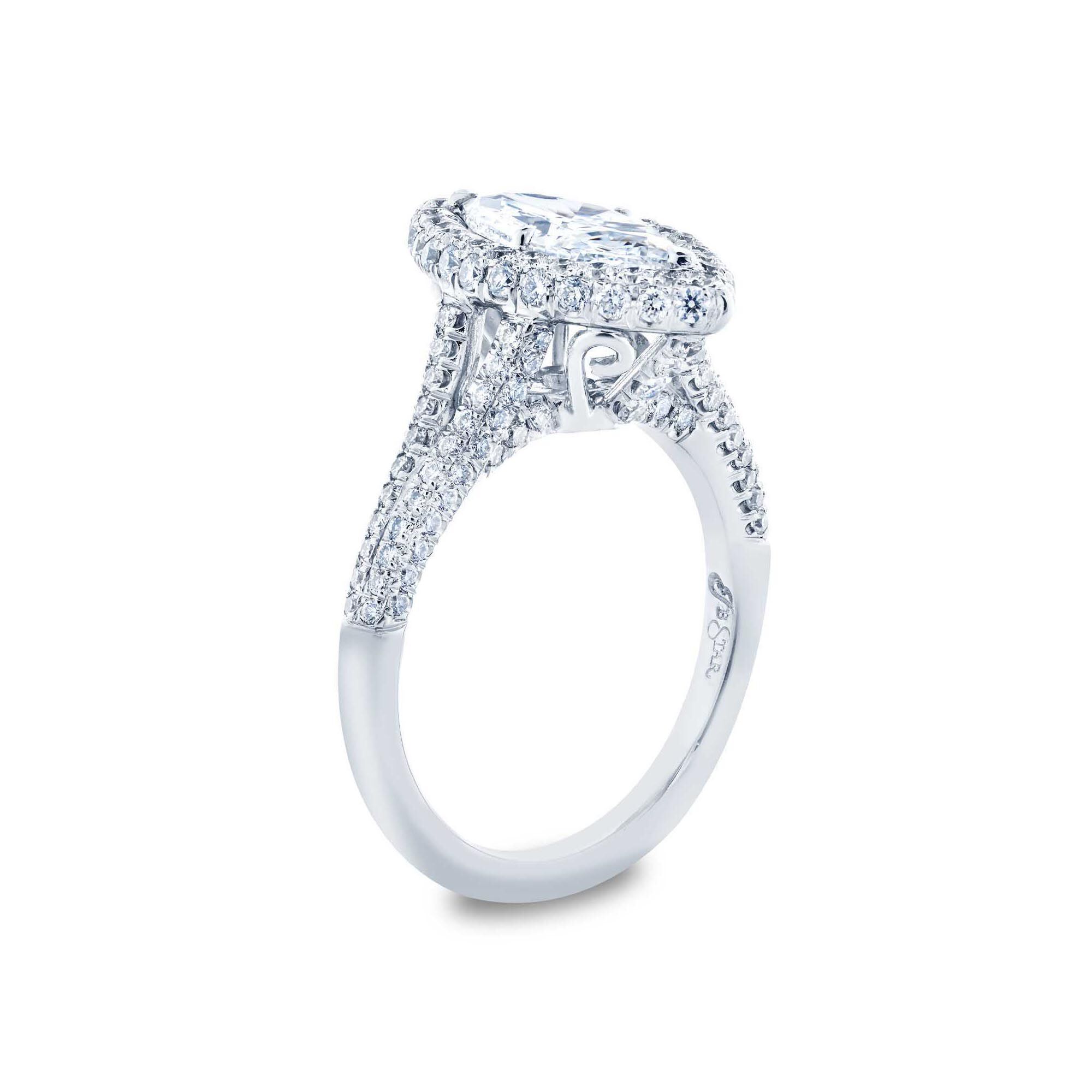 Marquise ring with halo hotsell
