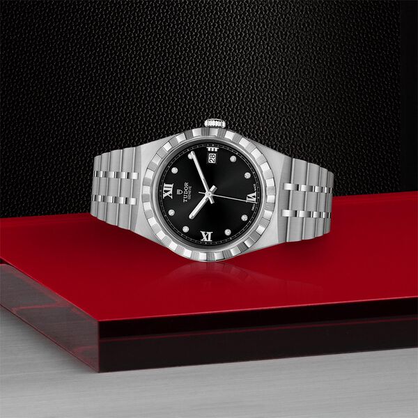 TUDOR Royal Automatic 38 mm Stainless Steel and Diamond