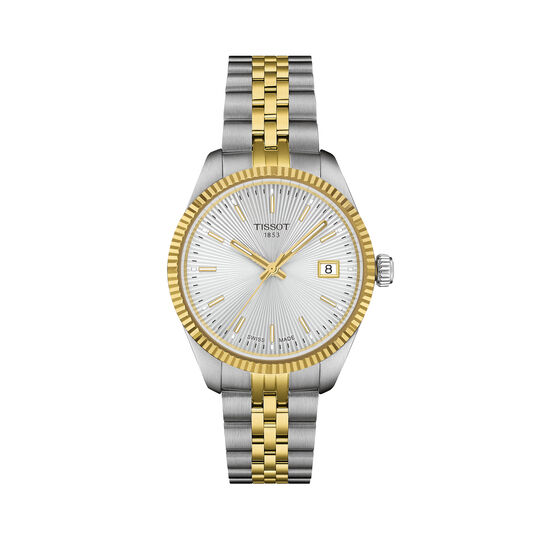 Tissot Ballade Quartz 34 mm Stainless Steel and Yellow Gold PVD &ndash; T1562102203100 image number 0