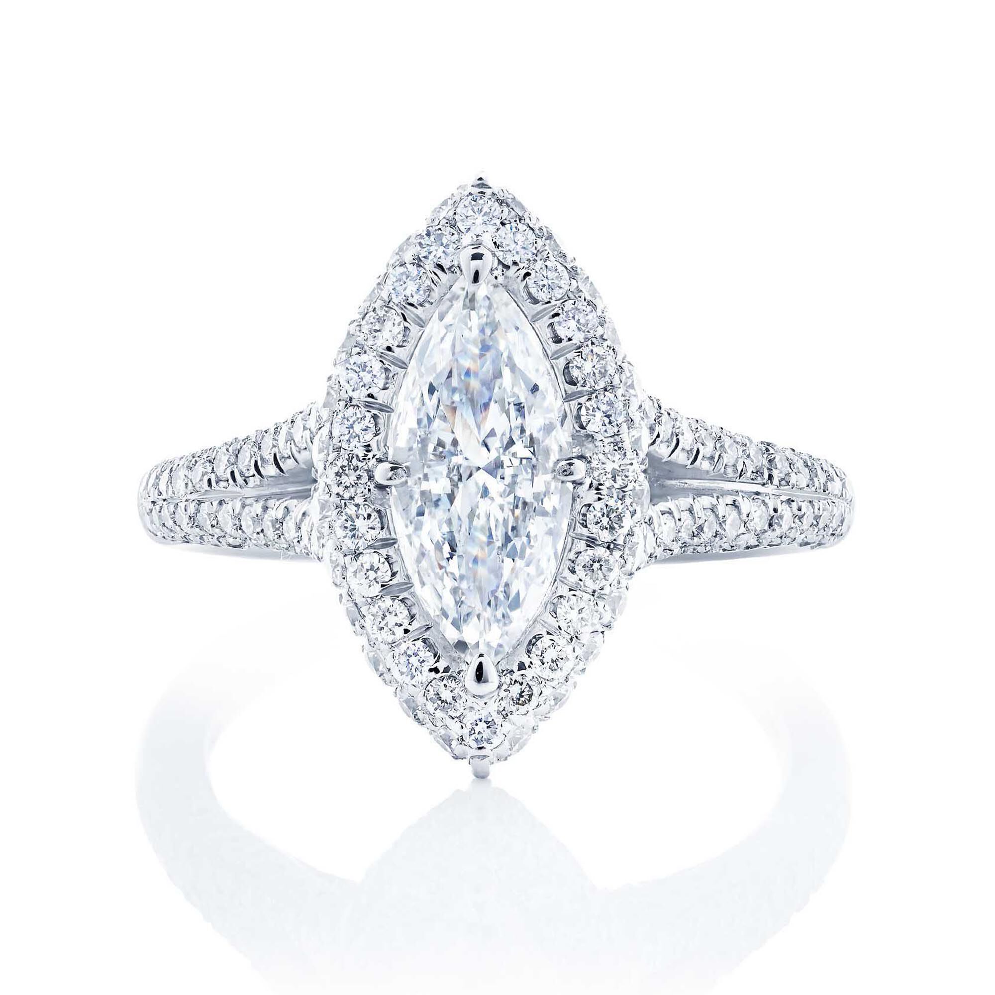 Marquise diamond with halo online