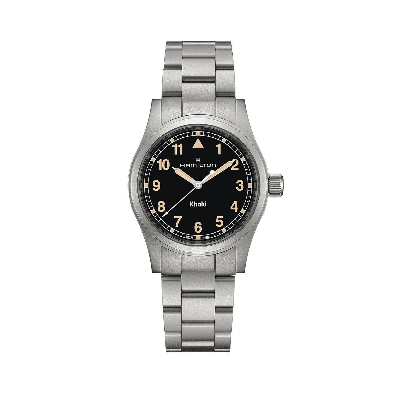 Hamilton Khaki Field 38 mm quartz en acier inoxydable image number 0