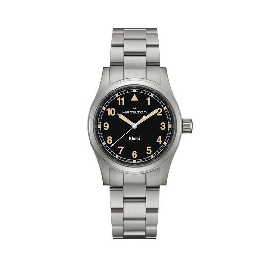 Hamilton Khaki Field 38 mm quartz en acier inoxydable image number 0