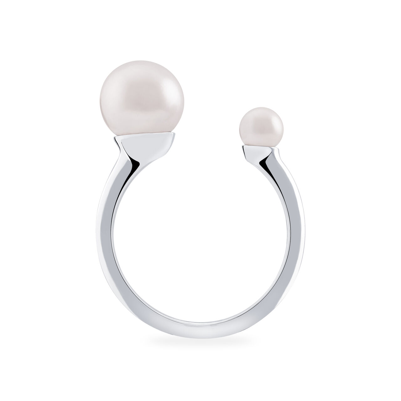 bijoux birks essentials double freshwater pearl ring image number 1