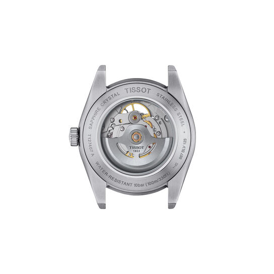 Tissot Gentleman 40 mm automatique Open Heart en acier inoxydable image number 2