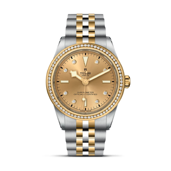 Black Bay One Automatic 39 mm Yellow Gold, Stainless Steel and Diamond
