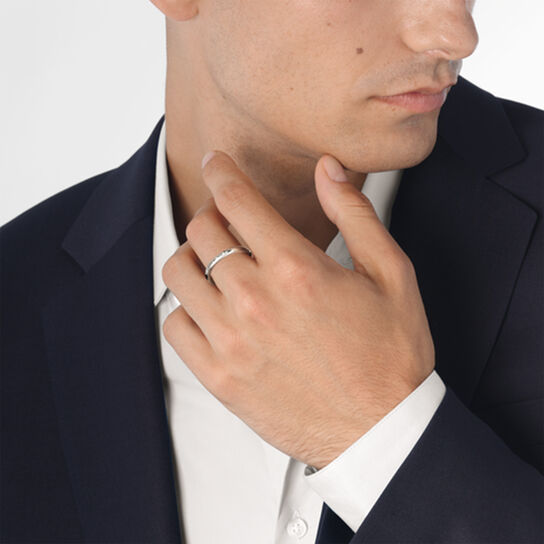 Les &Eacute;ternelles de Chaumet Platinum and Diamond Wedding Band image number 1