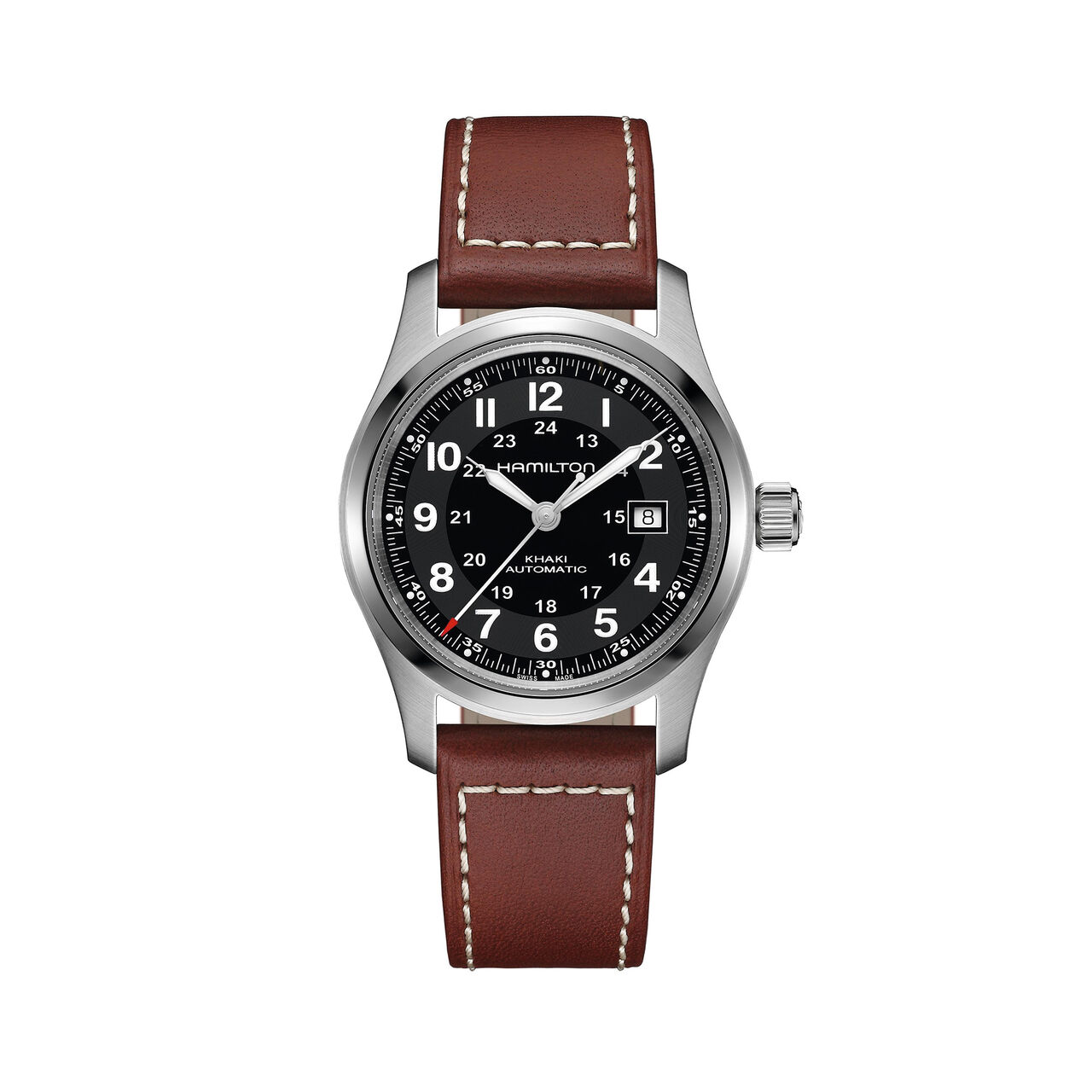 Hamilton Khaki Field 42 mm automatique en acier inoxydable image number 0
