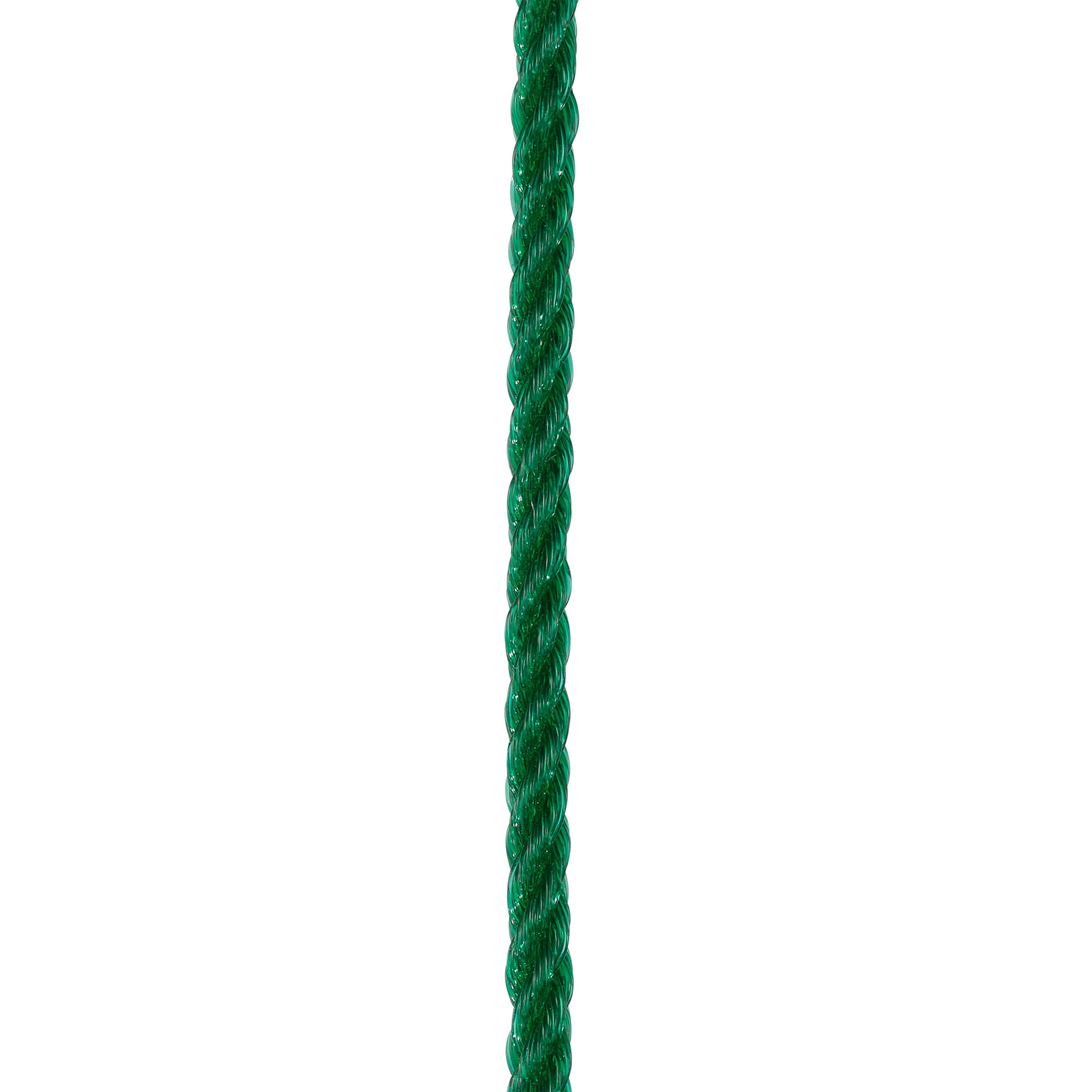Rose Gold Plated Stainless Steel Medium Green Cable