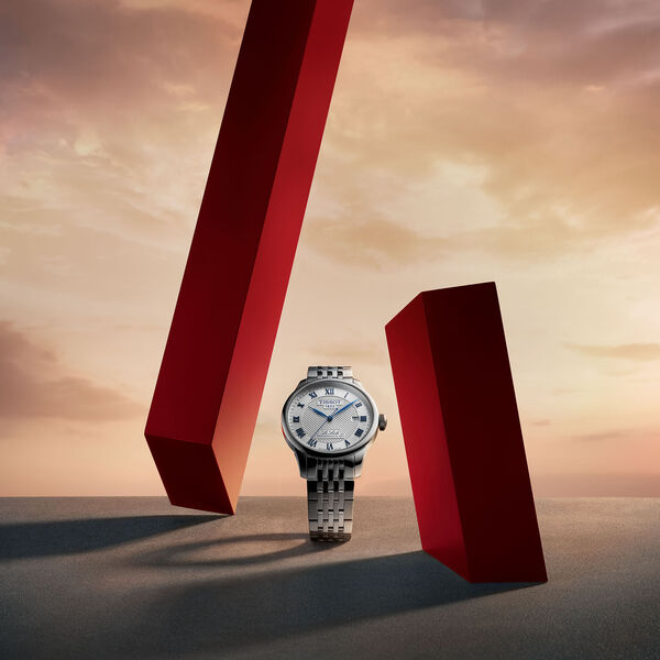 Le Locle 20th Anniversary 39 mm automatique en acier inoxydable