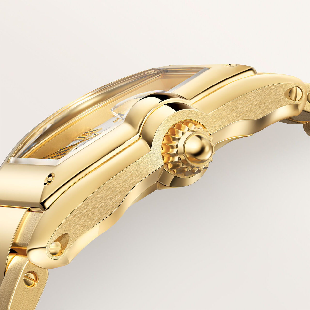 Cartier Roadster Medium Automatic 42 X 35 mm Yellow Gold image number 4