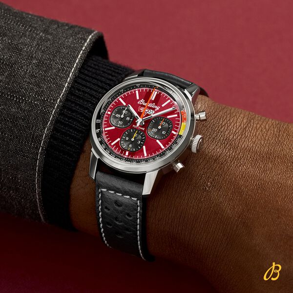 Top Time Chevrolet Corvet B01 Automatic Chronograph 41 mm Stainless Steel