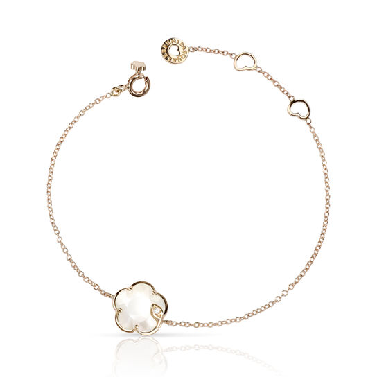 Pasquale Bruni Petit Joli Lunaire Small Rose Gold, Mother-of-Pearl and Diamond Bracelet 16785R image number 0