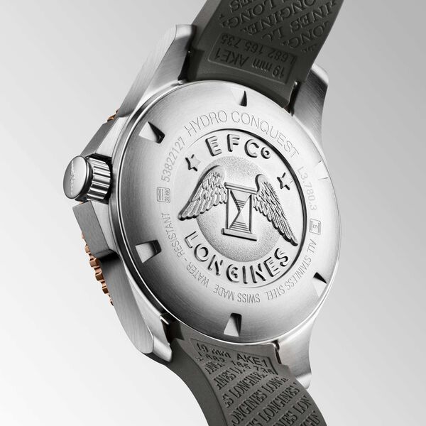 HydroConquest 39 mm automatique en acier inoxydable