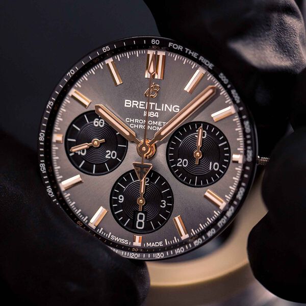 Chronomat B01 Triumph 42 mm Titanium and Red Gold