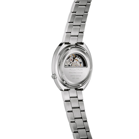accutron legacy limited edition automatic 38 mm stainless steel 2sw6b003 back image number 1